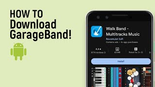 How To Download GarageBand on Android easy [upl. by Eelytsirk]