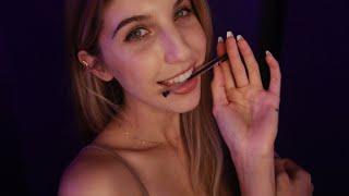 Pen Noms Hand Movements amp Verbal Triggers 💜 ASMR [upl. by Hylton]