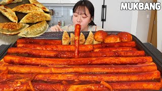 이 정도는 돼야 통가래떡 떡볶이죠😋😋 아침부터 통 떡볶이 12인분 먹방ㅋㅋㅋㅋ🔥 │ Tteokbokki MUKBANG [upl. by Ylehsa]