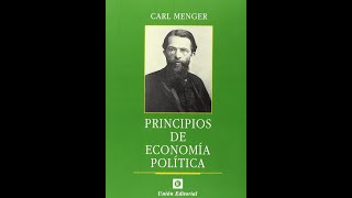 AUDIOLIBRO Completo  Principios de economía política  Carl Menger [upl. by Annaes]