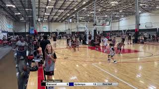 Uptempo vs Damand 11U  West Coast Classic 62924 [upl. by Adnicaj347]