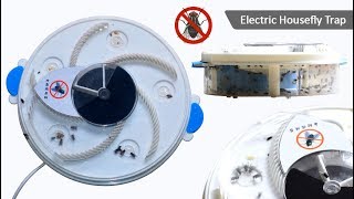 Electronic Housefly Trap  Electric Fly Catcher [upl. by Hakim]