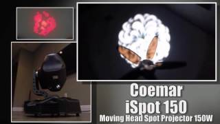 Coemar iSpot 150 Moving Head Spot Projector 150W [upl. by Tabor]