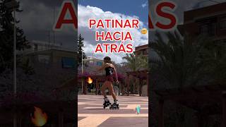 COMO PATINAR HACIA ATRÁS 😈 rachaskate patinaje rollerskating skate patines roller patinar [upl. by Htrap676]