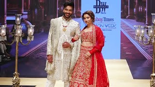 Ankita Lokhande Ramp Walk With Husband Vicky Jain At Bombay Times Fashion Week 2024 [upl. by Namolos]