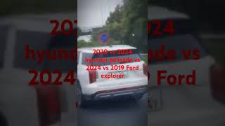 2020 vs 2024 hyundai palisade vs 2019 vs 2024 Ford explorer [upl. by Crifasi]