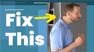 Fix Forward Head Posture  3 Easy Exercises From a Chiropractor [upl. by Nahama]