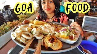 Goa Food Vlog  Exploring North Goa  Indian Food  Seafood  Anagha Mirgal [upl. by Marks566]