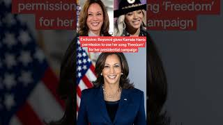 Exclusive Beyoncé permits Kamala Harris to use her song Freedom for her campaign [upl. by Ahl]