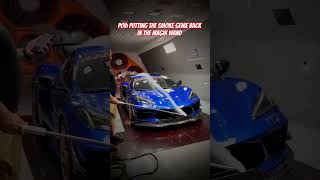 What new devilry is this C8 Corvette running backwards in the wind tunnel [upl. by Rustice]