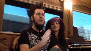 Static X Interview with Wayne and Tera Wray Static  Full HD 1080p StaticX StaticX [upl. by Sukcirdor740]