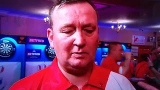 Worse Post Game Dart Player Interview Ever [upl. by Koppel96]