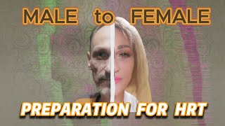 Male to Female Feminization Sex change preparation timeline 3 years before start of HRT [upl. by Brawner]