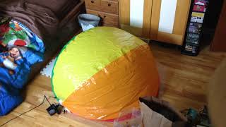 Another 6 foot Beach Ball Deflation [upl. by Anstus]