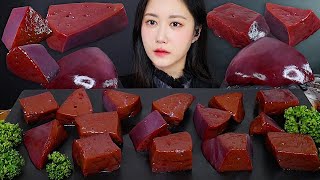 사각사각 생간❤️☺️생간 간 먹방 Raw Liver 生レバー  eating show  mukbang asmr [upl. by Atik294]