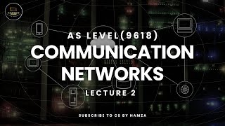 Networking  Communication  Lecture 2  AS Level Computer Science  9618  CS BY HMZ [upl. by Ursal]