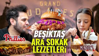 Beşiktaş Ara Sokak Lezzetleri  Phillys  Salt Fried Chicken  Mendels [upl. by Netsirhc]