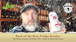 Holiday IPA  Lake of Bays Brewing  Back of the Beer Fridge Sunday [upl. by Azirb]