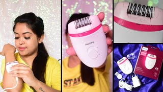 Philips Satinelle Epilator Review How to use Epilator All about Epilator Philips Epilator Hacks [upl. by Rina]