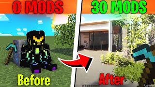 I Installed 30 FPS Boost Mods In Minecraft and it CHANGED EVERYTHING 🤯 [upl. by Nolek]