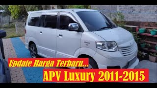 Info Harga Mobil SUZUKI APV Luxury 2011 2015  Harga Mobil Bekas [upl. by Einamrej]