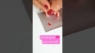 Como fazer adesivos de unha laço 🎀 shortsvideo artes unha lacosdefita [upl. by Haas]