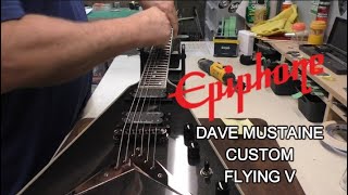 Epiphone Dave Mustaine Custom Flying V Electric Guitar [upl. by Warthman]