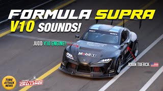 Formula Supra V10 World Time Attack Challenge raw engine sounds WTAC 2023 [upl. by Cigam]