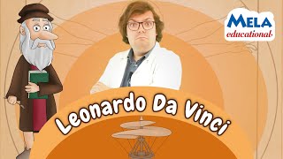 Leonardo Da Vinci  Renato lo scienziato Educational MelaEducational [upl. by Eenot]