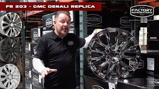 FR 203 GMC Denali 12 Spoke Replica Wheel  Wheel Disccusion and Helpful Recommendations [upl. by Rehtaeh]