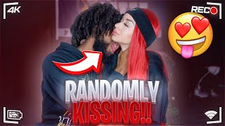 RANDOMLY KISSING MY BESTFRIEND DURING ARGUMENTS…😘💦 Gone Right😳 [upl. by Ahsinal34]