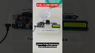 FUEL FLOW METER  PETROL FRAUD DETECTOR  ARDUINO PROJECTS  ENGINEERING PROJECTS  HR ROBOTICS [upl. by Trofmoc]