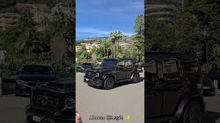 Monacolifestyle monaco maffia gclass mansory lifestyle shorts shortvideo short mercedes [upl. by Barabbas]