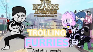 YBA Trolling Furries and others in YBA [upl. by Deidre374]