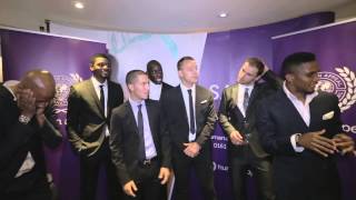 Chelsea FC Players promoting Human Appeal Charity and Chak89 [upl. by Bobette]