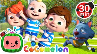 The Soccer Song  CoComelon  Kids Cartoons amp Songs  Healthy Habits for kids [upl. by Tonye]