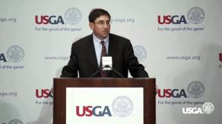 USGA Announces the Adoption of Rule 141b  May 21 2013 [upl. by Stevana]