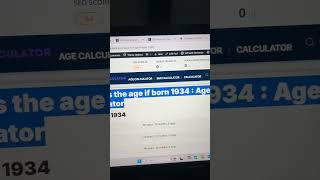 Age calculator dynamic website post in 1 minut [upl. by Yrek]