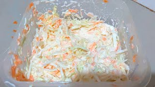 How to Make Coleslaw  Homemade Coleslaw Recipe  KFC Style Coleslaw  Kentons Kitchen [upl. by Wilhide632]