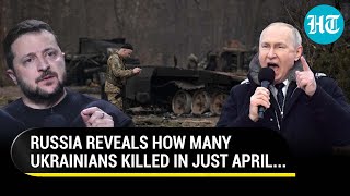 Russias MindBoggling Claim Of How Many Ukrainian Soldiers Killed In Just One Month [upl. by Old]