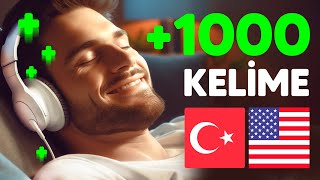 ingilizce türkçe çeviri  1000 ingilizce kelime ezberleme  uyurken ingilizce öğren  ASMR [upl. by Otreblada]