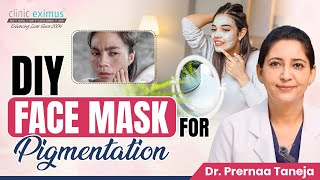 DIY Face Mask For Pigmentation  Home Remedies For Pigmentation  Pigmentation Treatment India [upl. by Akiehsat]