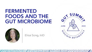 Fermented Foods and the Gut Microbiome by Elisa Song MD at the Biocidin Botanicals 2023 Gut Summit [upl. by Paterson851]