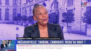 Taubira candidate jusquau bout  Linterview [upl. by Glenda]