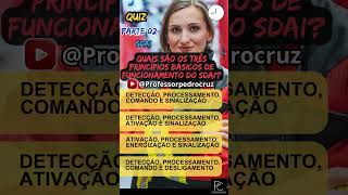 SDAI Quiz Parte 02 sdai alarmedeincendio fire quiz [upl. by Ahker]