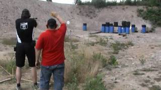 SweDenCup 4 2011 Nybro IPSC dynamiskt skytte [upl. by Valerlan588]