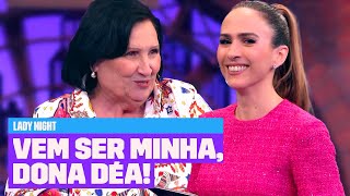 O AMOR TÁ NO AR Dona Déa escolhe pretendente 💖  Lady Night  Multishow [upl. by Noirod]