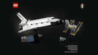 LEGO 10283 NASA Space Shuttle Discovery 4K  building instructions [upl. by Riada]