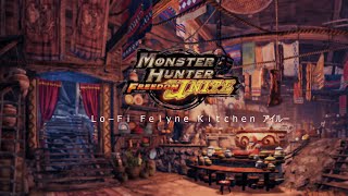 Monster Hunter Freedom Unite 〚FELYNE KITCHEN〛LoFi Beats to Sip Hot Drinks to [upl. by Venterea]