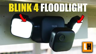 Best Accessory for the Blink Outdoor 4  Floodlight Mount [upl. by Burnaby520]